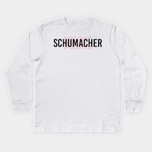 Mick Schumacher Driver Name - 2022 Season #3 Kids Long Sleeve T-Shirt